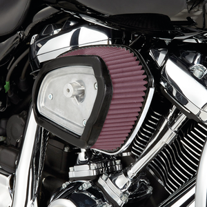 Filtro de aire Arlen Ness Stealth negro con acabado mate