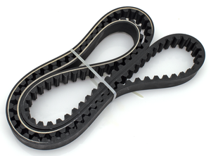 Par de correas de transmisión negras para motocicleta Harley-Davidson