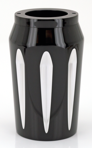 Par de tapas de botellas de horquilla Zodiac Pro-Max en aluminio billet
