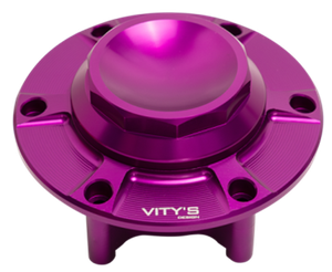 Tapón de gasolina estilo Decagon para depósito de moto Victory