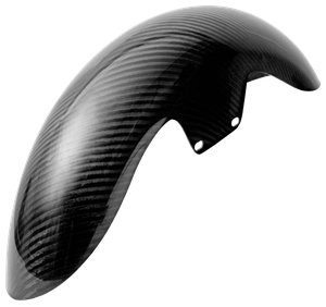 TOMMY & SONS MID LENGTH CARBON TOURING FRONT FENDER - Guardabarros delantero de sarga de carbono