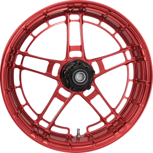 Llanta Flatline - Rueda 18" X 5.5" roja <span style="color: red;font-size: 0,5em">- ALMACEN USA-</span>