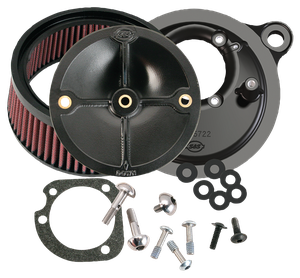 Kit de filtro de aire Stealth original S&S para motocicleta