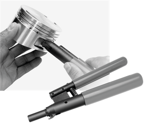 Instalador de clip de pistón de la marca JIMS para motores Harley-Davidson