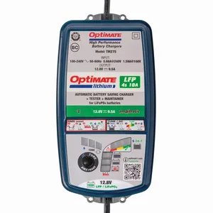 Cargador y mantenedor de batería OptiMate Lithium LFP 4S en vista frontal