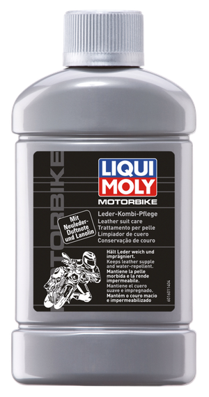 Frasco de kit de cuidado para cuero Liqui Moly para motocicletas
