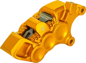Pinza de freno monoaxial - mono axial 11.8 pulgadas derecha oro