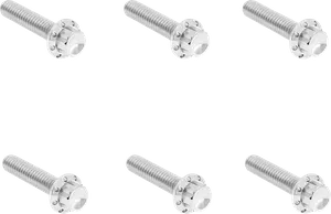 Kit de tornillos de 12 puntos de titanio para tapa lateral de transmisión