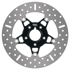 Par de rotores de freno de disco EBC en acero inoxidable con acabado custom