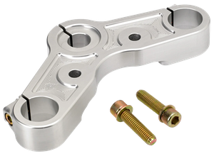 Abrazaderas de tija superiores de la Joker Machine - XL1200X Forty Eight 2010-2015, Plata