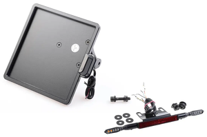 Soporte deslizante para matrícula Cult-Werk Sportster S con luces 3 en 1