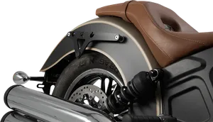 Soporte lateral SLH - Portaequipaje derecho Indian Scout