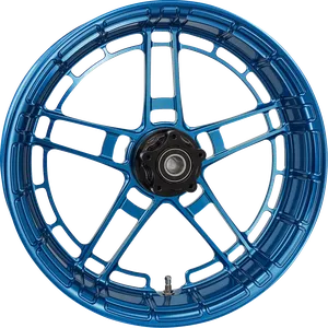 Llanta Flatline - Rueda 18" X 5.5" azul <span style="color: red;font-size: 0,5em">- ALMACEN USA-</span>