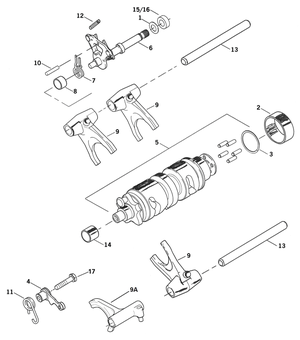 Piezas de recambio para motores Sportster y Buell refrigerados por aire