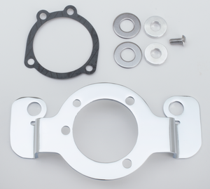 Soporte metálico para filtro de aire y carburador de motocicleta