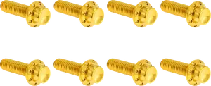 Kit de tornillos de 12 puntos de titanio para tapa de transmisión