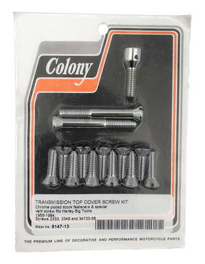 Kit de tornillos para tapa superior de transmisión de 4 marchas para Big Twin