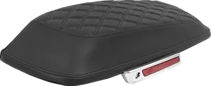 Fundas para tapa de alforja Lattice Stitched - Cubierta LS Bagger costura negra <span style="color: red;font-size: 0,5em">- ALMACEN USA-</span>