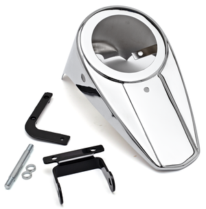 Depósito de gasolina negro estilo Sport Bob alargado 2 pulgadas con Silemblocks para Sportster