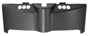 Carenado interior negro para faro Batwing de Harley-Davidson Touring