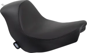 Asiento individual negro liso para motocicleta custom estilo bobber o brat
