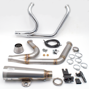 Soporte ajustable 2 en 1 marca MCJ para Harley-Davidson Twin Cam Softail