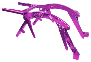 Subchasis de diseño de Vity para turismo y alto rendimiento - Touring desde 2014, Anodizado morado
