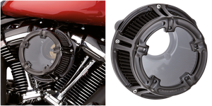 Filtro de aire Method de Arlen Ness instalado en motocicleta