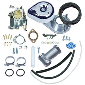 Kits de carburador S&S Super-E y Super-G para motos Harley-Davidson