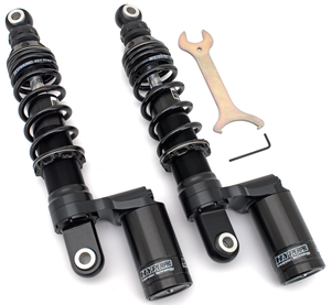 Amortiguadores Hyperpro 367 MX - FLH Touring 2015-2024, 13" totalmente ajustable