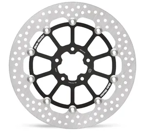Disco de freno flotante serie Halo con perforaciones en el rotor