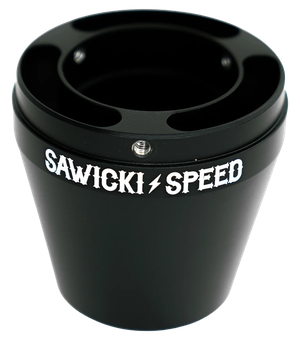 Tapa frontal Sawicki Speed de aluminio mecanizado