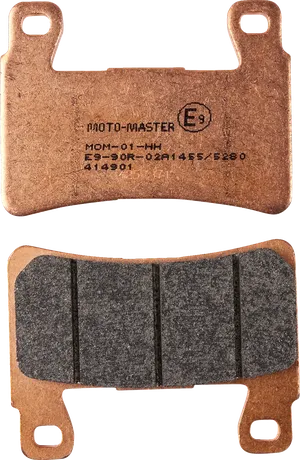 Pastillas de freno metálicas sinterizadas marca RoadPro