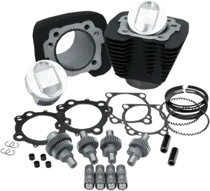 Kit de rendimiento de motor Hooligan - 1200CC A 1250CC Negro