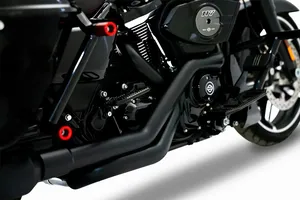 Colector de escapes tipo True Duals para motocicleta Harley-Davidson