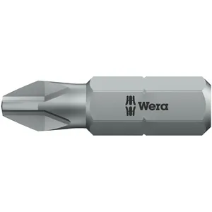 Bit Wera de 1/4" para tornillos Phillips PH1