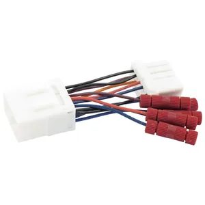 Custom Dynamics, adaptador de cableado con toma de corriente. Adaptador de 8 pines