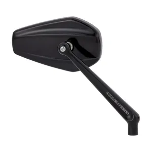 Arlen Ness, espejo billet mini stocker derecho negro