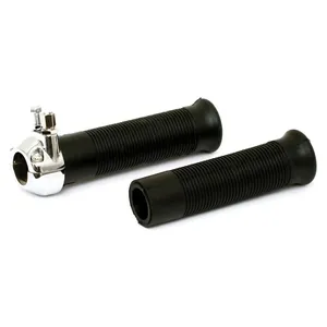 Conjunto de acelerador universal de metal, cromado