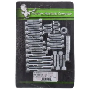 Kit de montaje de tapa lateral Big Twin, hexagonal