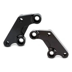Arlen Ness, soporte adaptador para pinza de freno de 14", izquierdo, negro