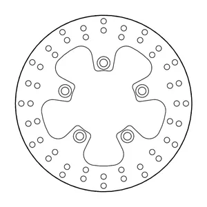 Rotor de freno serie Halo de Moto-Master