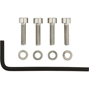 CVP, kit de tornillos de la cuba del flotador para Keihin CV. Allen de acero inoxidable