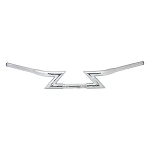 Manubrio 'Z-Bar' de 1-1/4". Cromado