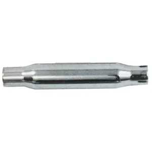 Paughco, Silenciador universal recto Shorty. 16" de largo