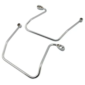 Kit de soporte de alforjas. Cromo