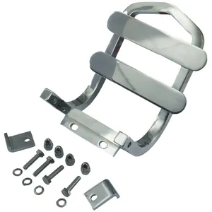 Portaequipajes, montaje para sissybar. Cromado