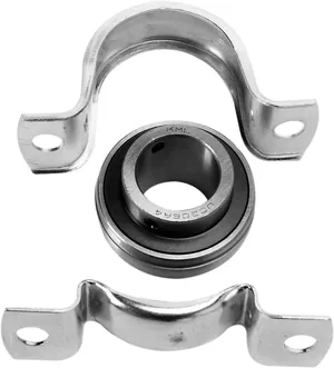 Conjunto de cojinete del eje de transmisión central - Kit de rodamientos de soporte