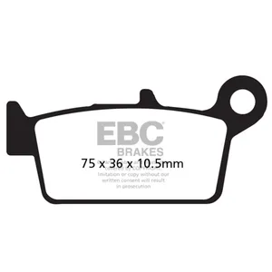 Pastillas de freno EBC Carbon X / serie TT