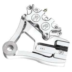 PM, Soporte de pinza trasero de 4 pistones, 11.5". Cromado